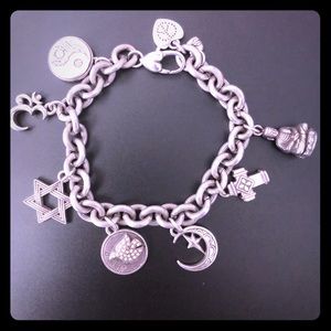Brighton One Religion, charm bracelet.